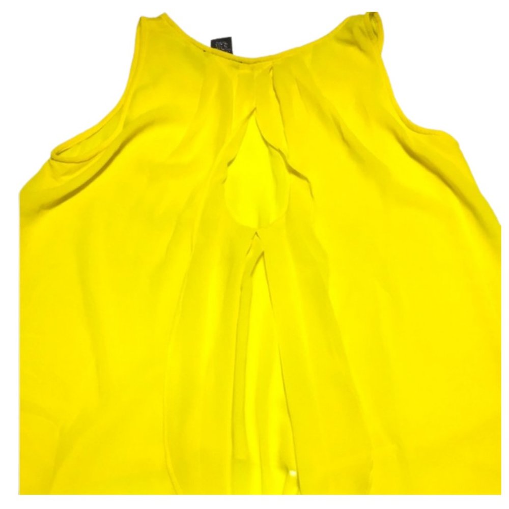 Yellow Flowy Tank - Picture 2 of 2